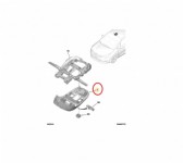 Citroen C4 B7 Tavan Konsol Çerçevesi Orjinal